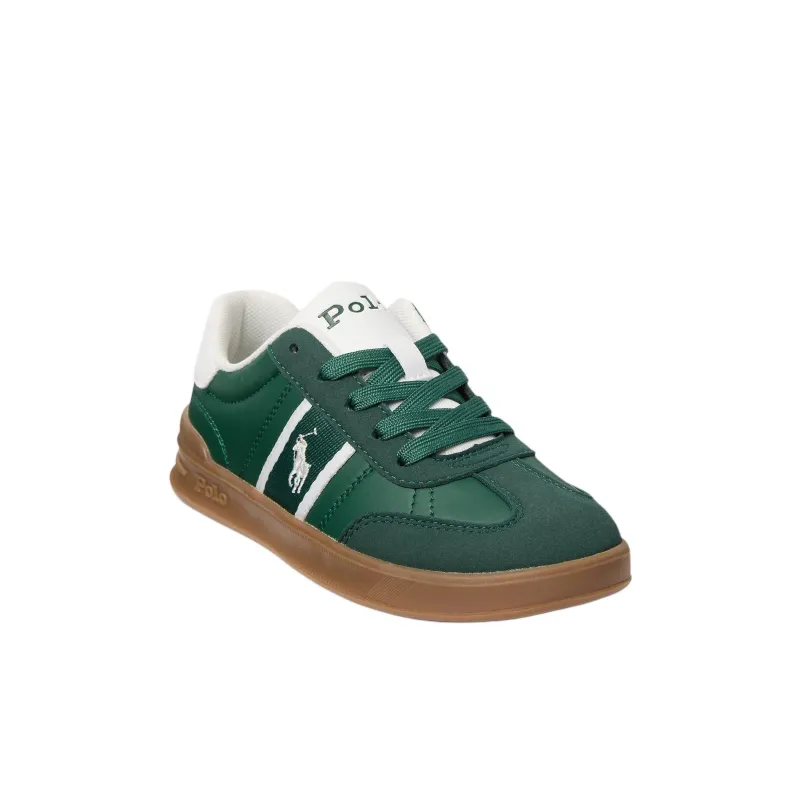 Polo Ralph Lauren Heritage Court III Low-Top Kids' Skateboarding Shoes Green Kids'-2