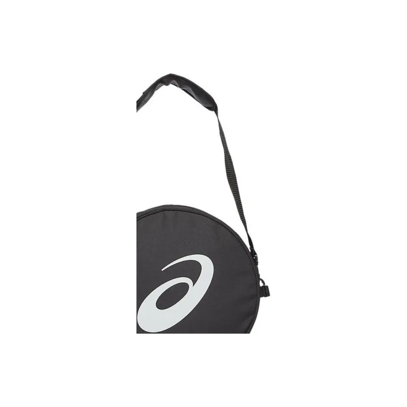 Asics Polyester Crossbody Bag Shoulder Bag Men's Black-4