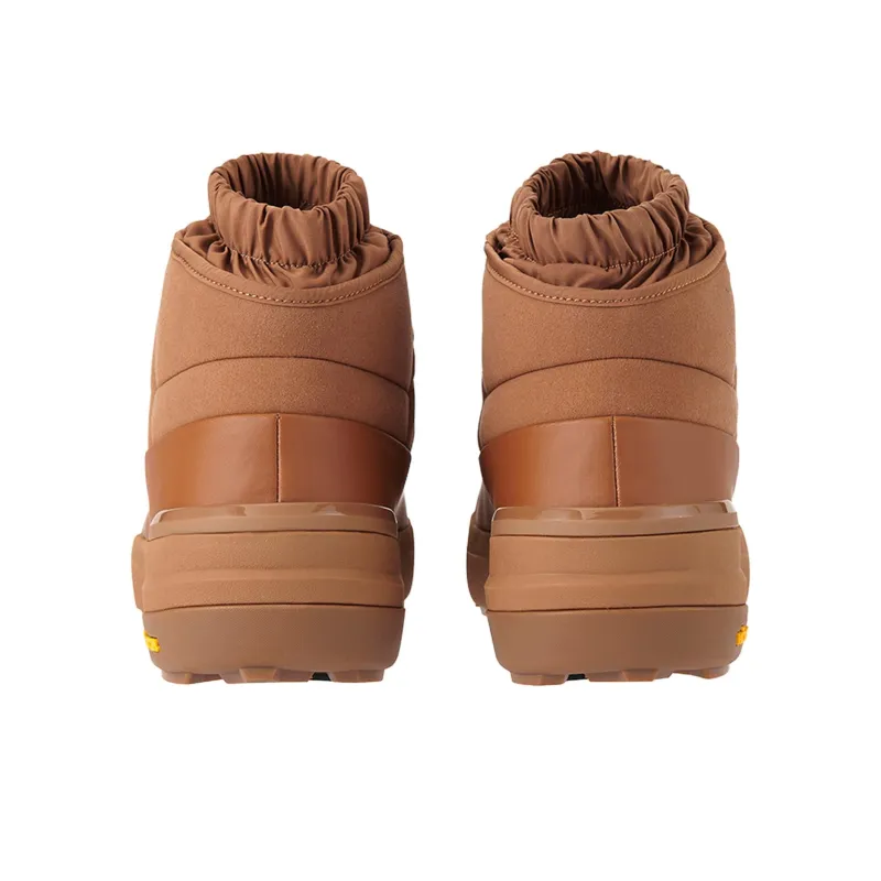 DESCENTE Abrasion Resistant Slip Resistant Short Snow Boots Unisex Brown-4