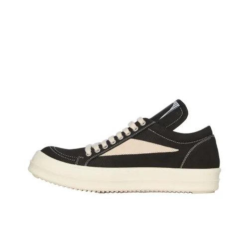 Rick Owens DRKSHDW Low Top Skateboard Shoes Women's Black