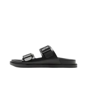 ZARA Abrasion Resistant Slide Slippers Men's Black
