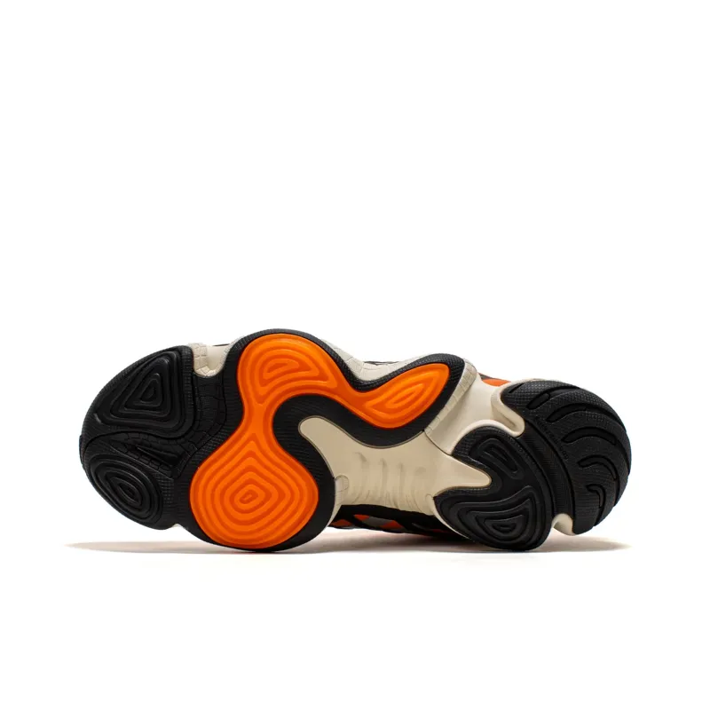 Adidas Anti-Slip Wear-Resistant Low-Top Basketball Shoes Unisex Orange Black-5