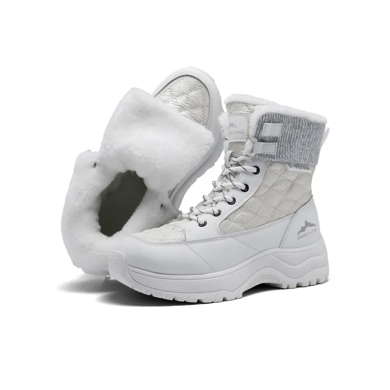 SNOW FLYING Winter Tactical Boots Collection Short Snow Boots Unisex-5