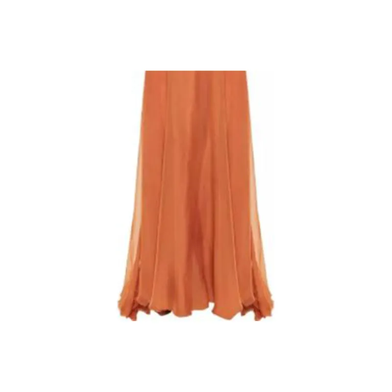 Valentino Sleeveless Dresses Women's Orange-5