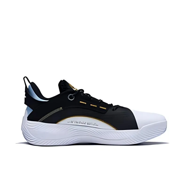 361° Cushioning Low Top Training Shoes Men's White Blue-1