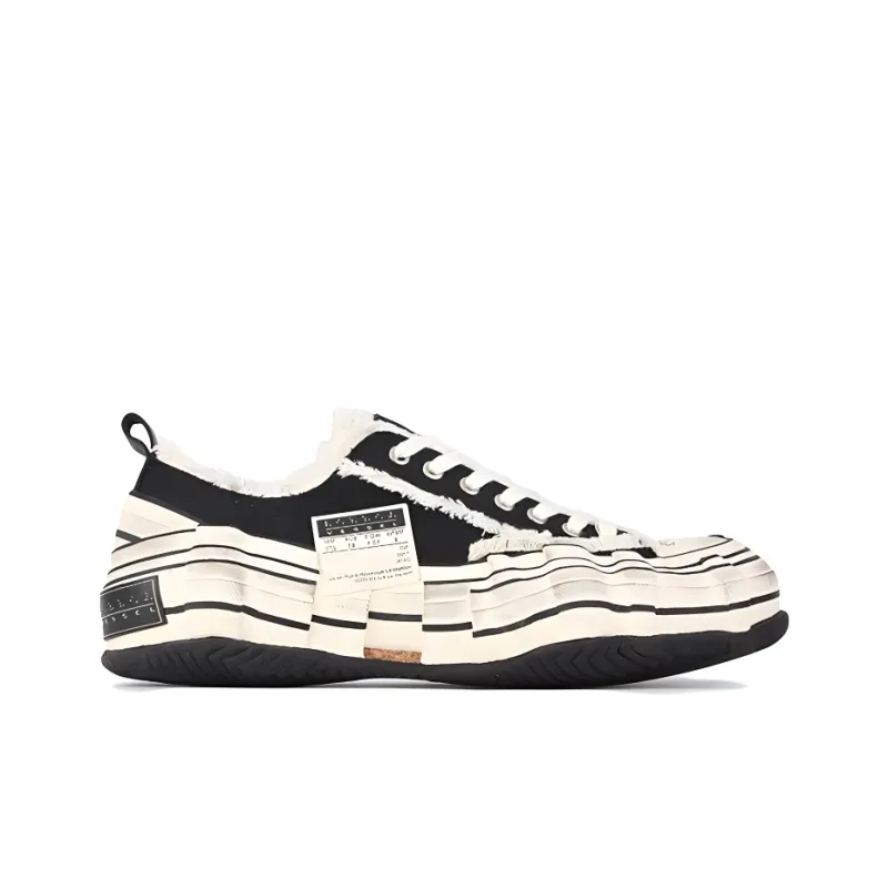 VESSEL G.o.p. Lows Og Low Top Canvas Shoes Unisex Black-1