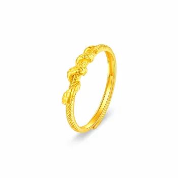 Love Link 925 Sterling Silver Rings Unisex