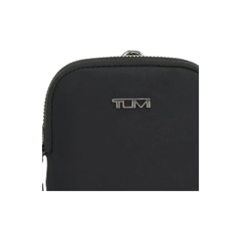 TUMI Voyageur Nylon Crossbody Bag Shoulder Bag Medium Size Women's Black-4