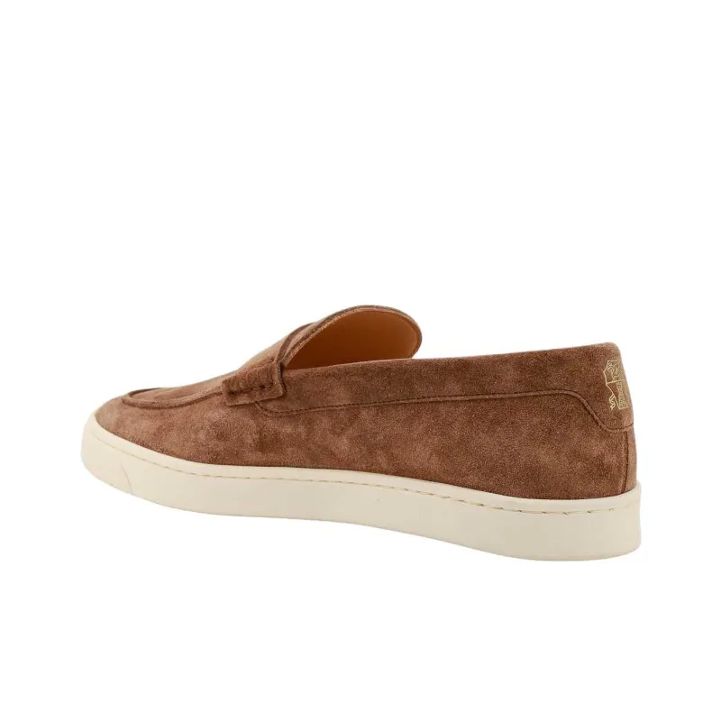 Brunello Cucinelli Penny Slot Round Toe Loafers-3