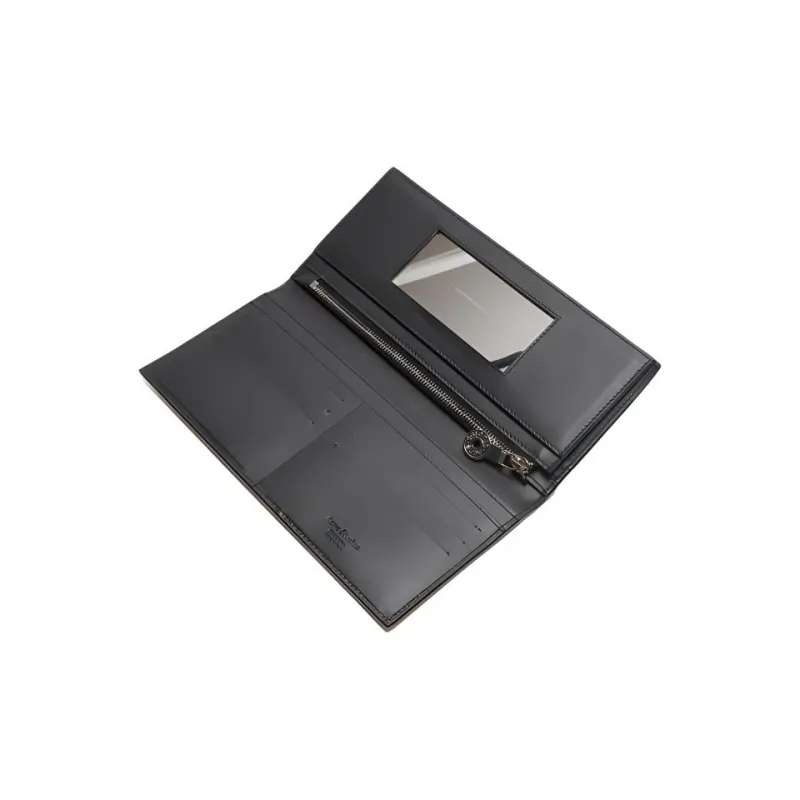 Acne Studios Cow Leather Wallet Large Size Women's Light Pink-3