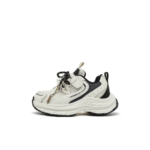 HOBIBEAR Kids' Running Shoes Beige Black Kids'