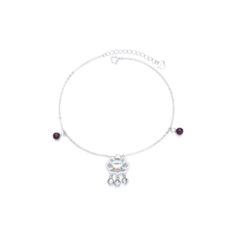 Onakiiko S925 Silver Anklets Unisex-0