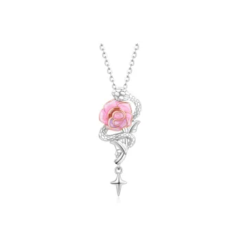 Lao Feng Xiang S925 Sterling Silver Collarbone Chain Women's Bestie Mom Girlfriend Anniversary Birthday Box
