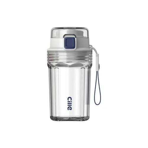 XILE CILLE Stylish Plastic Water Cup Tritan Material Coffee Cup For Students Perfect For School 350ml
