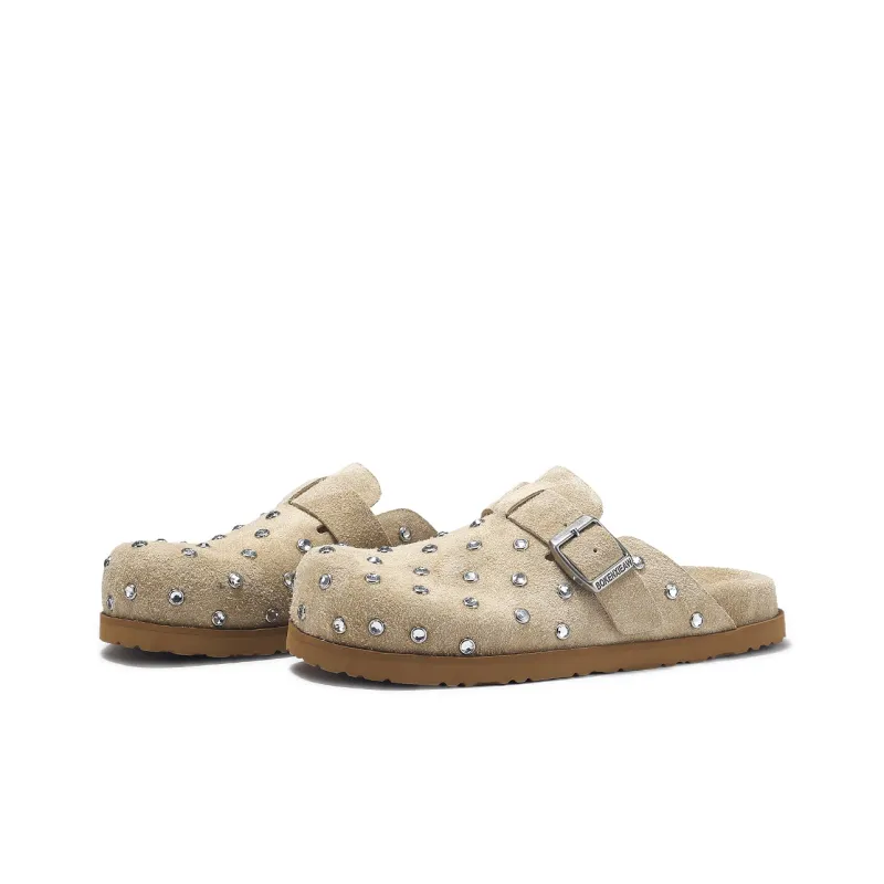 BELLALILY Abrasion Resistant Wrap toe Slippers Women's-7