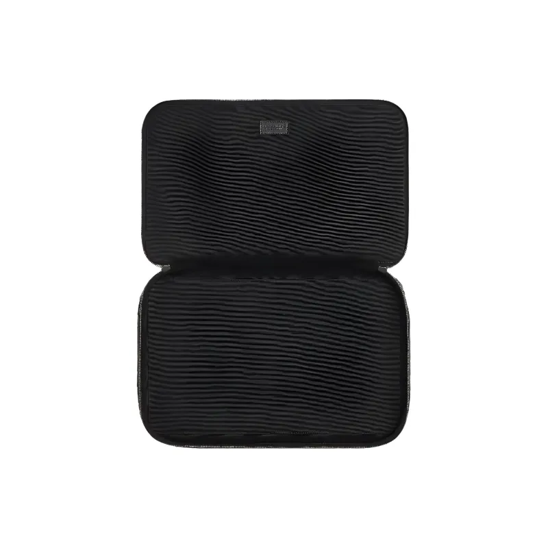 Bottega Veneta Intrecciato Cow Leather Storage Bag Trumpets Men's Black-1