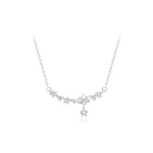 Love Link 925 Sterling Silver Necklaces Women's
