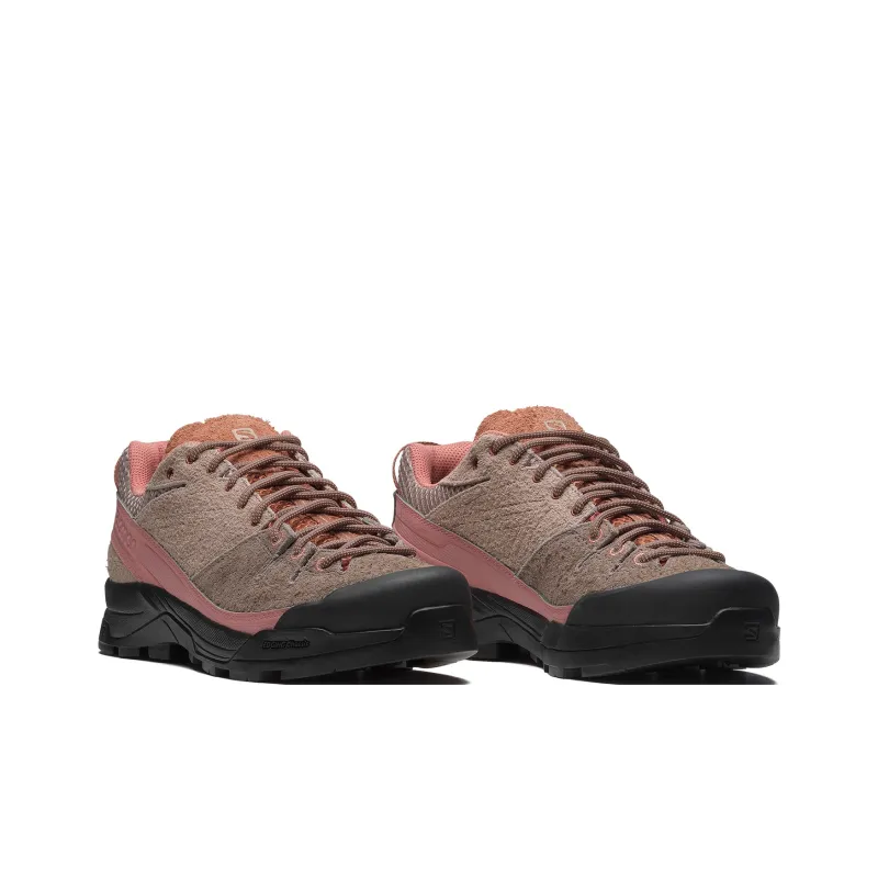 SALOMON X-ALP Cushioning Anti-Slip And Wear-Resistant Low-Top Running Shoes Unisex Light Brown-2