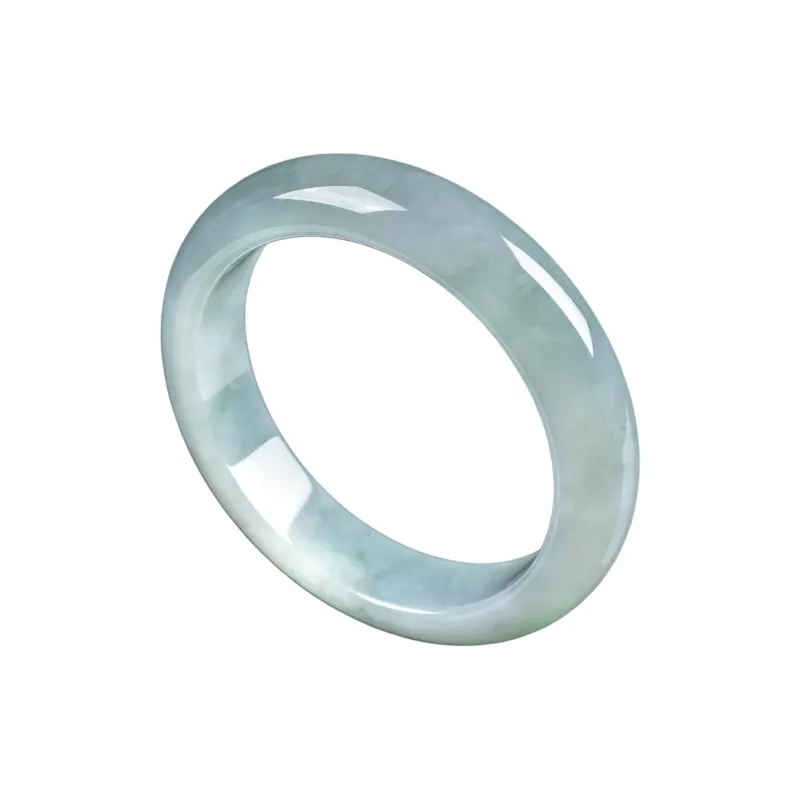 PUPAN Ice Glutinous Jadeite Bangles Women's-0