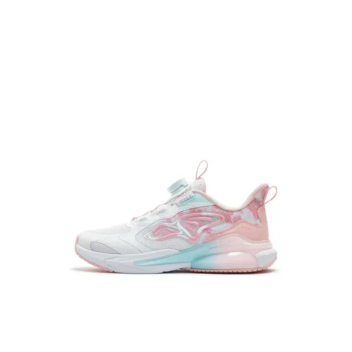 XTEP Wear Resistant Support Low Top Kids Lifestyle Shoes Special Step White Cherry Blossom Pink Kids'