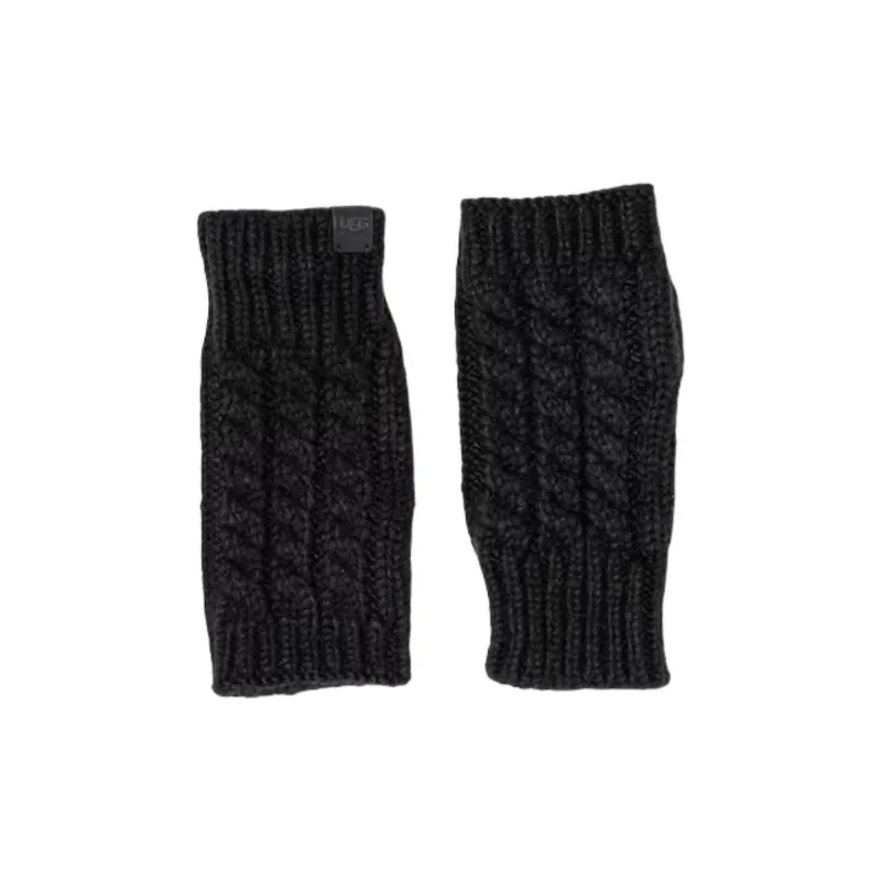 UGG Polyamide Knit Gloves Women's Black-1