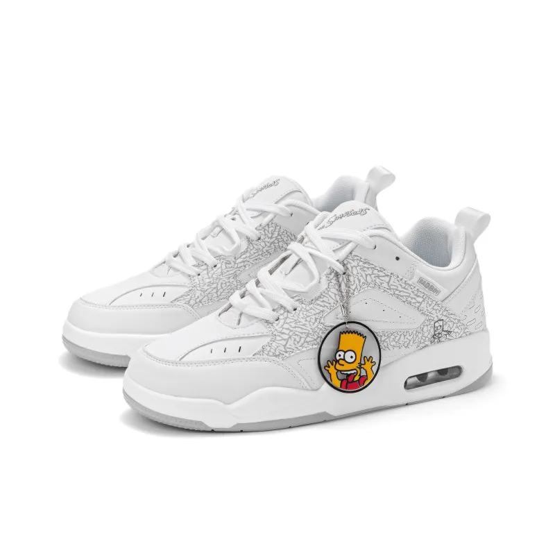 The Simpsons Cushioning Coverage Height Increasing Balance Wear Resistant Lightweight Skateboard Shoes Unisex-10