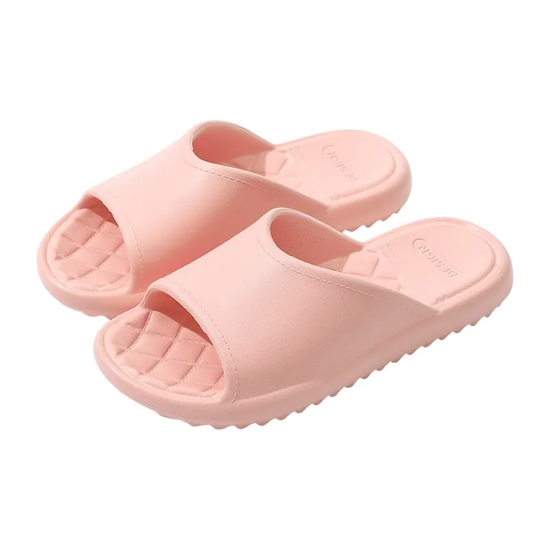 Foot Recreation Diamond Pattern Slip Resistant Comfortable Quiet EVA Minimalist Style All Season Home Slippers-24