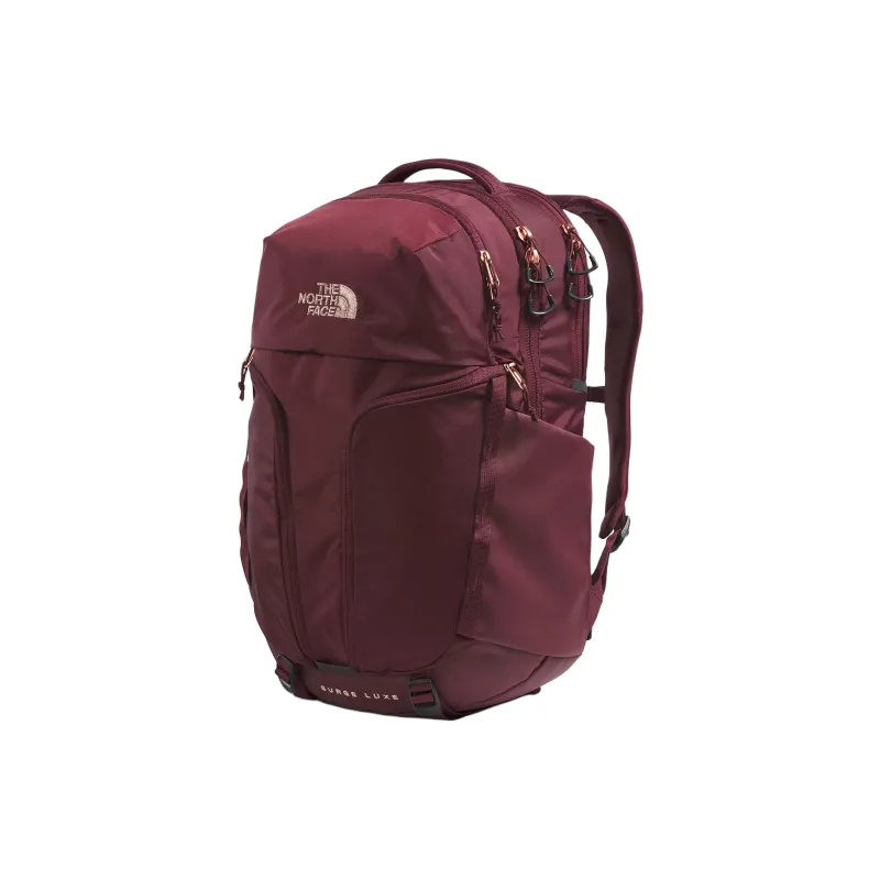 THE NORTH FACE Surge Recycled Nylon Backpack Women's Fuchsia-1