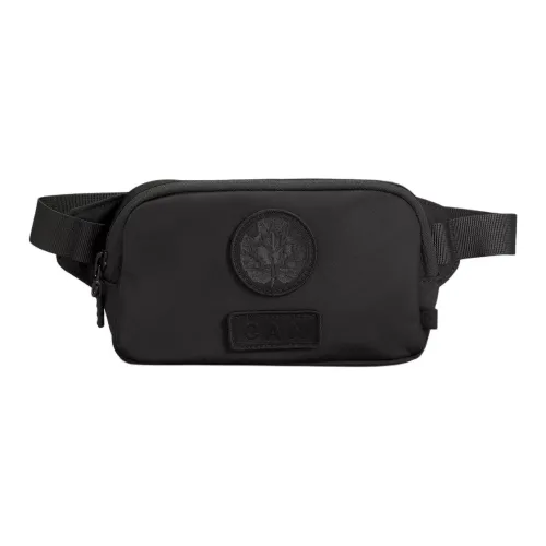 Lululemon Recycled Polyester With Nylon One Shoulder Crossbody Fanny Pack Mini Unisex Black