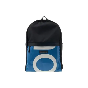 FREITAG Recycled PVC Backpack Men's Black & Blue