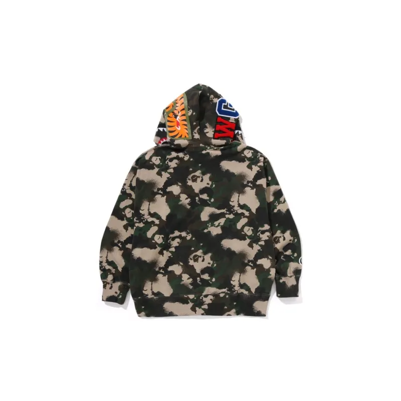 Bape Map Camo Shark Full Zip Hoodie-2