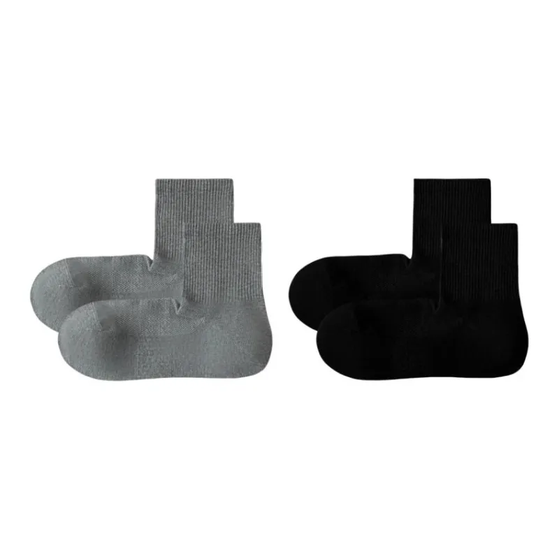 MOJICUSHERCO Mid-Calf Socks Men's 2 Pack-18