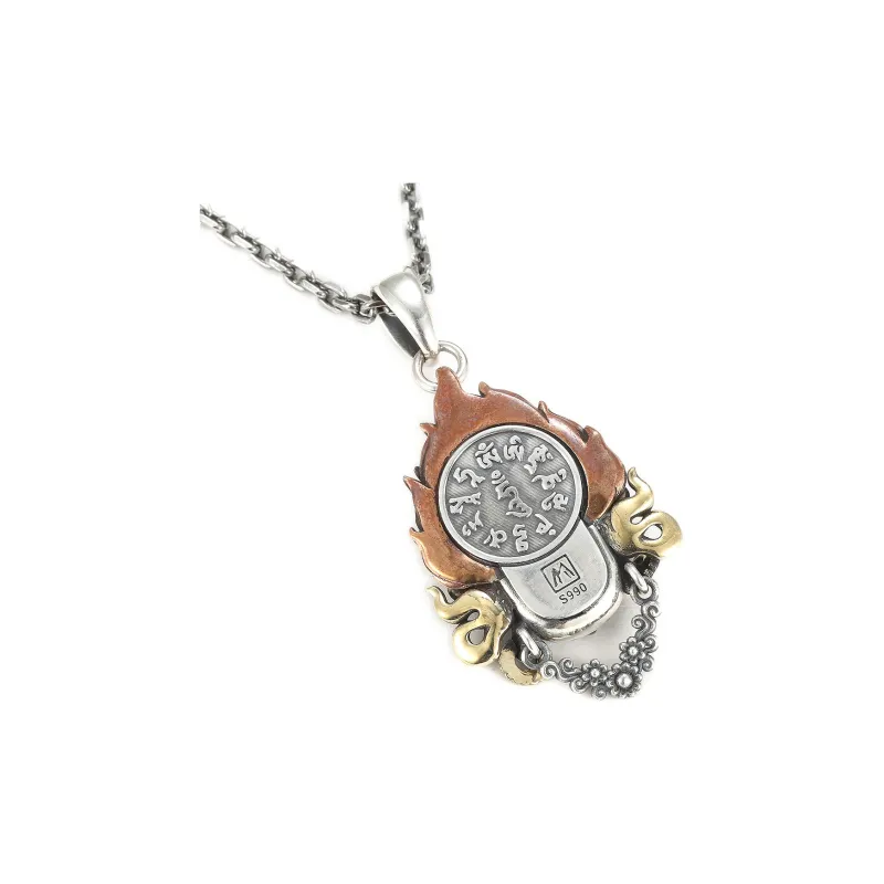 Yamagata S 990 Silver Sterling Silver Necklaces Men's-2