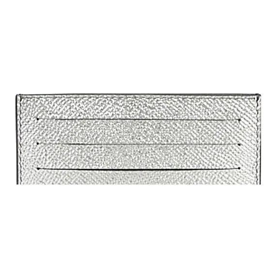 GIVENCHY Leather Card Holder Regular Women's Silver-5