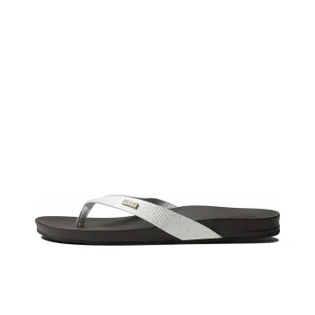 REEF Odor-Resistant Slip-Resistant Flip Flops Women's White Brown