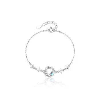 Kelanxi 925 Sterling Silver Bracelets Women's