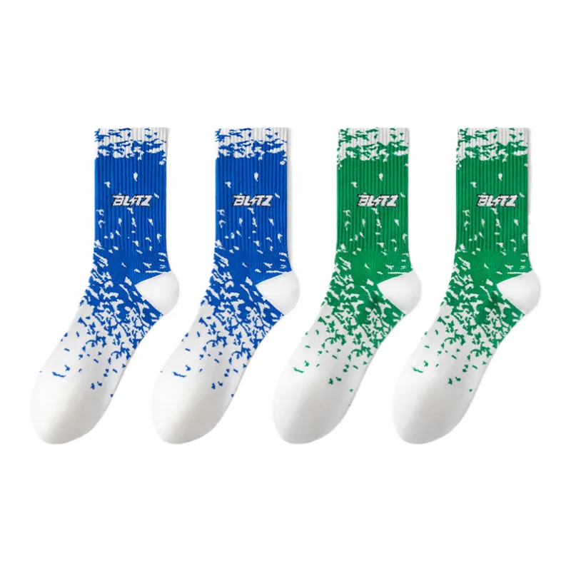 Cotton Gene Mid Calf Socks Men's 4 Pack-4