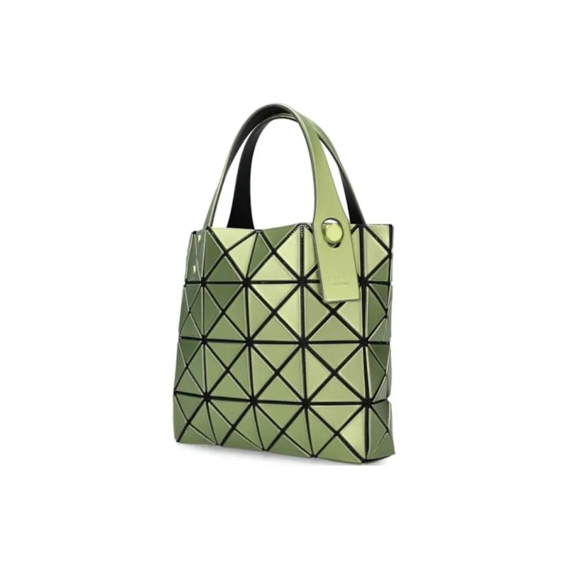 ISSEY MIYAKE Lucent Boxy Polyvinyl Chloride Resin Tote Bag Shopping Bag Handbag Mini Unisex Bright Green-1