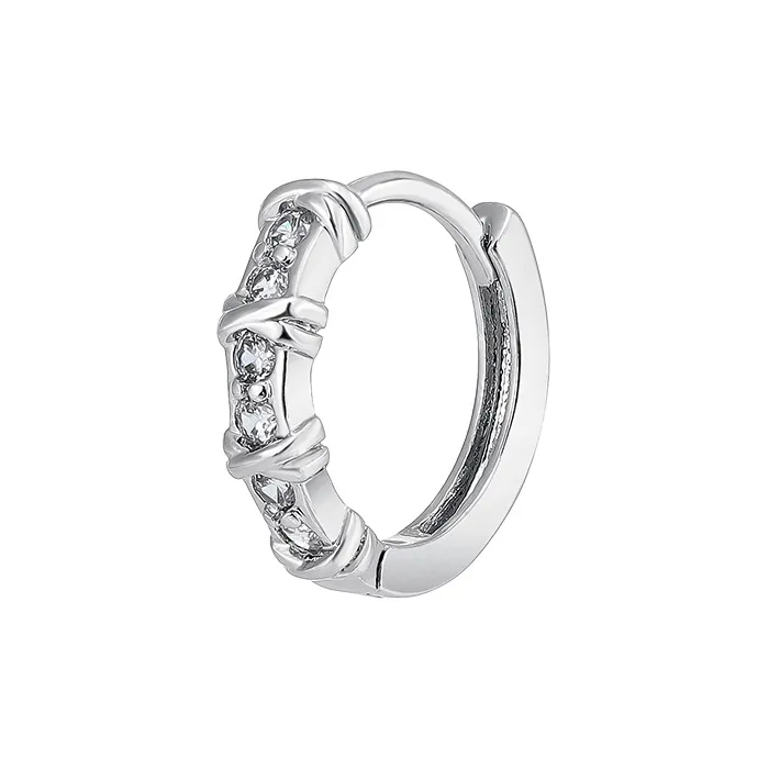 MISS XIA JWY S925 Silver Stud Earrings Unisex-0