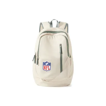 NFL Fabric Backpack Laptop Backpack Regular Unisex White Green