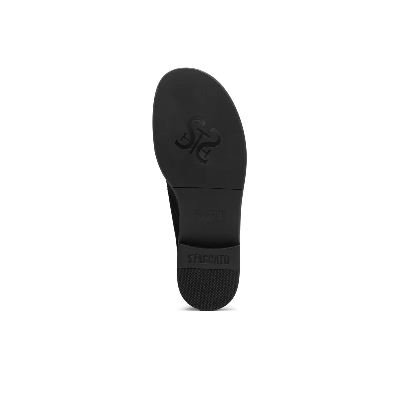 Staccato Abrasion Resistant Closed Toe Slippers Women's Black-4