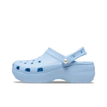 Crocs Classic Platform Pearl Clog Clogs Women's Blue