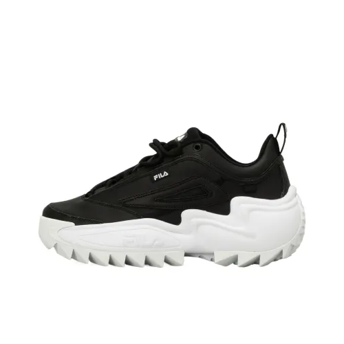 FILA Cushioning Low-Top Casual Shoes Women's Black