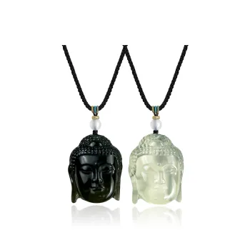 Tang Zhi Serpentine Jade Necklaces Unisex
