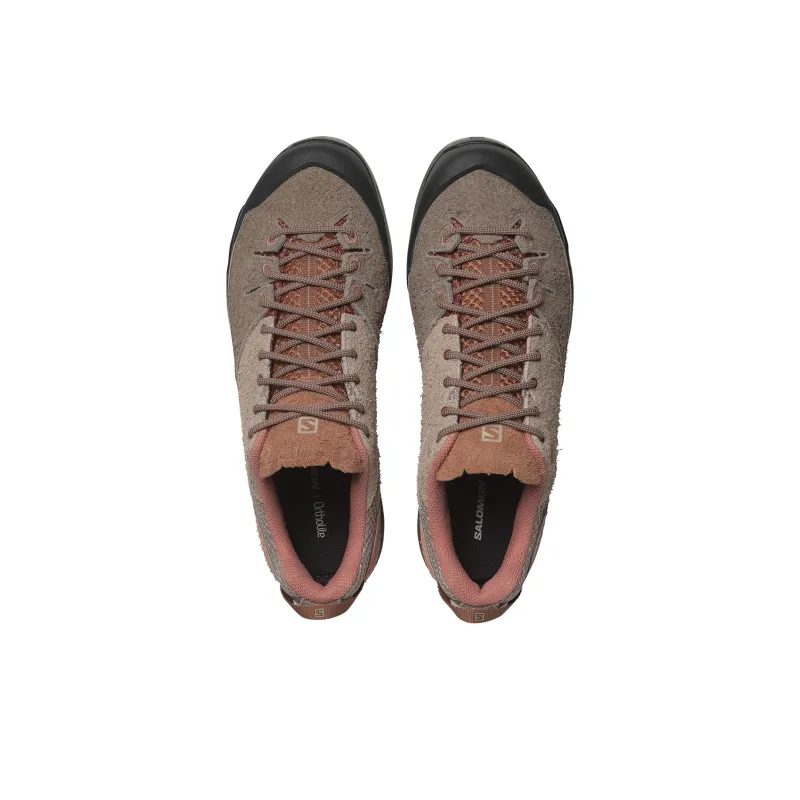 SALOMON X-ALP Cushioning Anti-Slip And Wear-Resistant Low-Top Running Shoes Unisex Light Brown-3