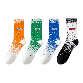 Cotton Gene Mid Calf Socks Men's 4 Pack