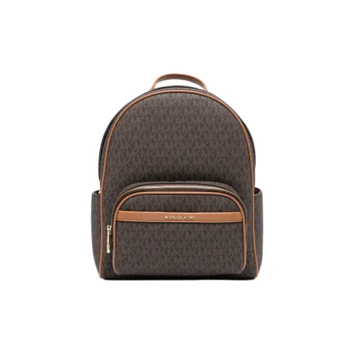 MICHAEL KORS PVC Polyvinyl Chloride Backpack Women's Brown