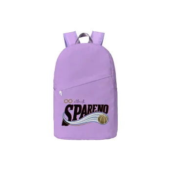 TURN UP Polyester Backpack Laptop Bag Unisex Purple