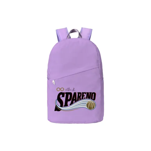 TURN UP Polyester Backpack Laptop Bag Unisex Purple