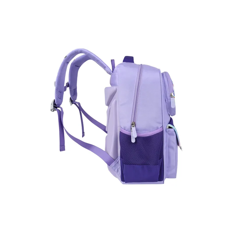 YOME Polyester Spine Protection Reducing Load Student Backpack Regular Kids' Multicolor-12
